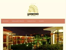 Tablet Screenshot of hotelarrecifedecoral.com